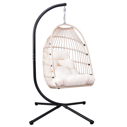 Egg chair with stand patio - chair,