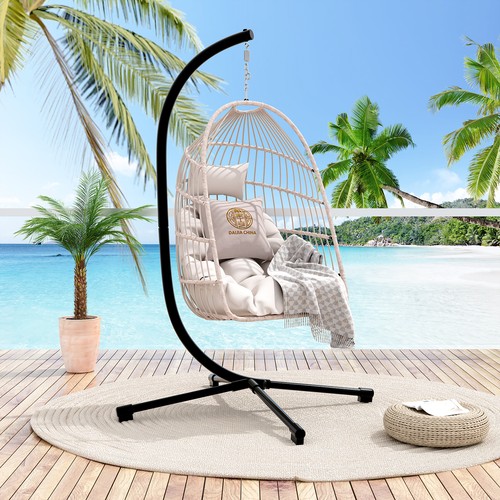 Foldable hanging egg - foldable, chair