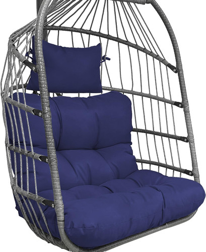 Outdoor hanging egg - egg, chair