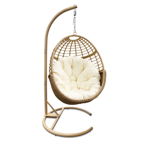 Hanging egg chair - hanging, stand