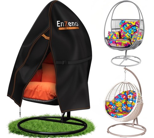 Patio hanging egg chair cover - hanging,