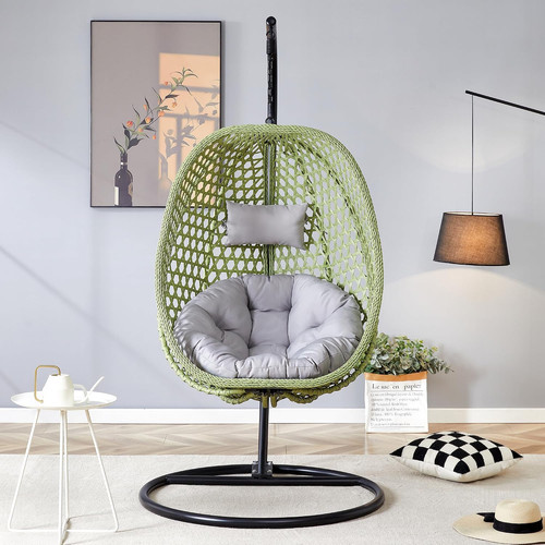Hanging egg chair - egg, stand