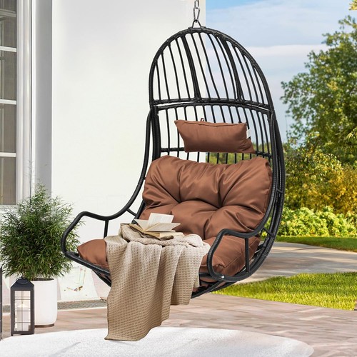 Cozy hanging egg swing - egg, chair