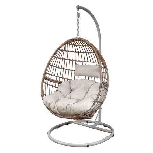 Egg chair single rattan - egg,