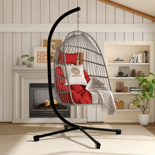 Foldable hanging egg - egg, chair