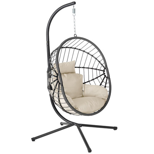 Hanging egg chair - egg, stand