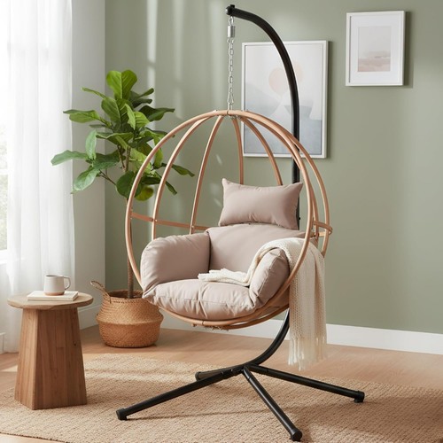 Set patio metal hanging egg - hanging,