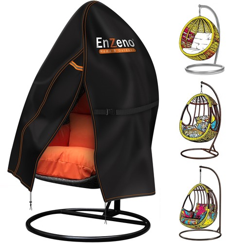 Enzeno patio hanging egg chair - egg,