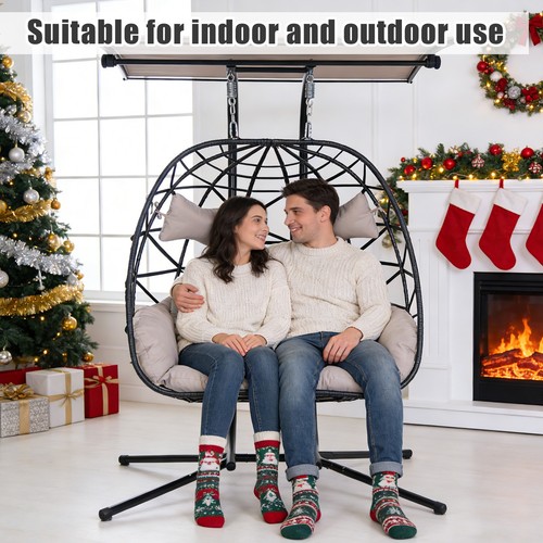 Person hanging egg chairs - 2-person,