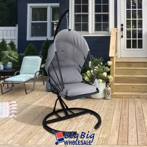 Foldable hanging egg chair - hanging,