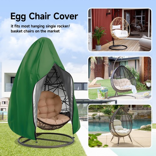 Hanging swing egg chair - chair, cover